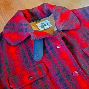 Vintage Woolrich 503 Plaid Mackinaw Jacket